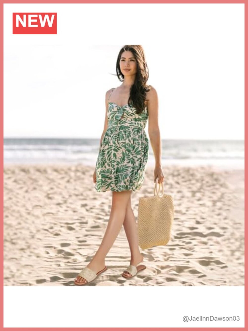 Woven Raffia Slide Sandals Slip On Flat Beach Sandals